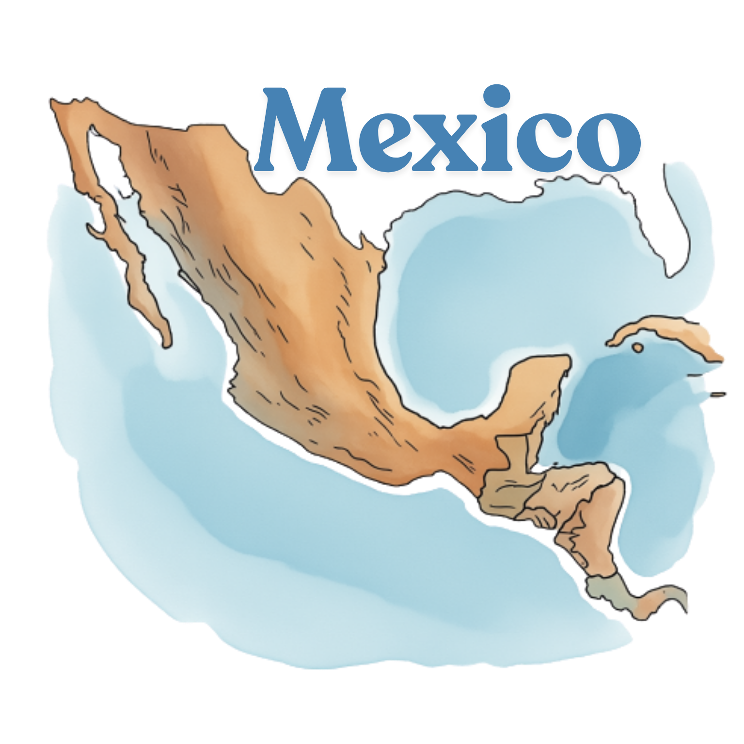 Map of Mexico
